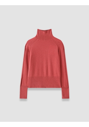 Oxna Light Pure Cashmere High Neck Jumper - S