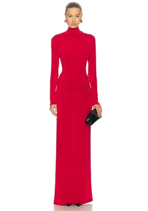 MARIANNA SENCHINA Antonia Dress in Ruby Red - Red. Size S (also in XS, L).