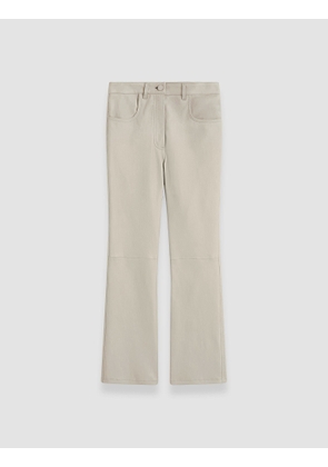 Duke Leather Stretch Trousers - 36