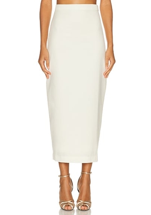 Marlies Grace Olivia Skirt in Cream - Cream. Size M (also in L).