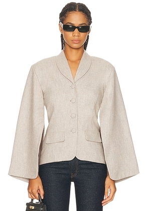 Marlies Grace Cate Jacket in Creamed Grey - Grey. Size S (also in M).