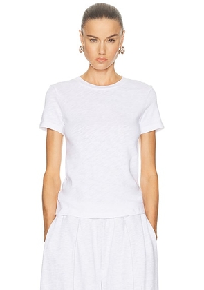 American Vintage Sonoma T-Shirt in Blanc - White. Size L (also in ).