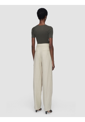 Aix Light Linen Blend Trousers - Regular / 32