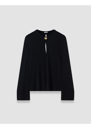 Fabiola Fluid Jersey Blouse - L