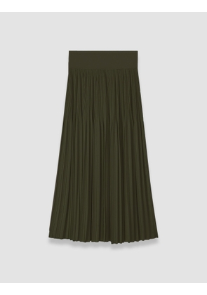 Rabat Pleated Satin Skirt - Regular / 34