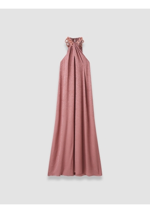 Parc Jacquard Silk Dress - Regular / 32