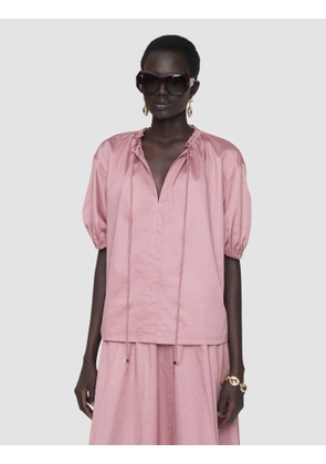 Nador Cotton Sateen Blouse - 32