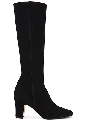 Manolo Blahnik Pitana 70 Boot in Black - Black. Size 38 (also in 36, 40).