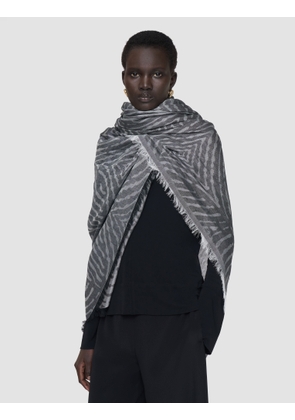 Posie Linen Blend Scarf - One Size