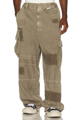 Maison MIHARA YASUHIRO Repair Cargo Trouser in Light Gray - Grey. Size 48 (also in 46, 50, 52).