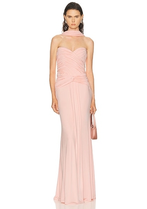 The New Arrivals by Ilkyaz Ozel Amanda Dress in Fantasme - Blush. Size 40 (also in ).