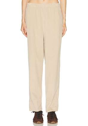 American Vintage Padow Pant in Mastic - Tan. Size M (also in XS, S, L).