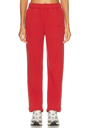 LDMA for FWRD All Day Jogger in Poppy - Red. Size M (also in XS, S, L).
