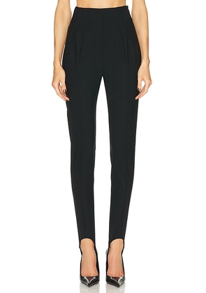 Mugler High Waist Legging in Black - Black. Size 36 (also in 40, 42).