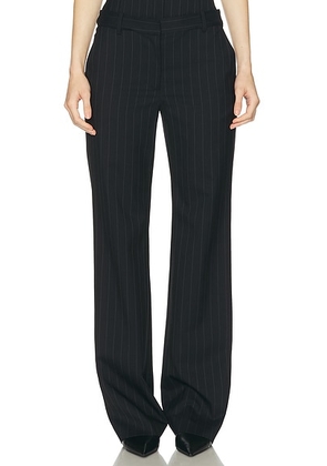Monse Corset Tailored Trouser in Dark Sapphire - Black. Size 0 (also in 6).
