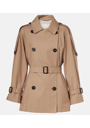 Max Mara Caroline cotton-blend trench coat