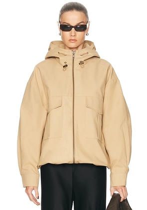 MOTHER The Light Drizzle in Take A Rain Check - Tan. Size M (also in XS, S, L, XL).