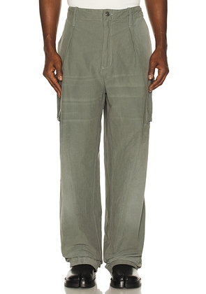 Maison Margiela Pants in Sage - Sage. Size 50 (also in 52).