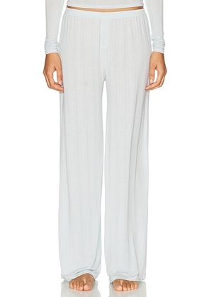 Negative Underwear Whipped Track Pant in Mist - Baby Blue. Size L (also in M, S, XS).