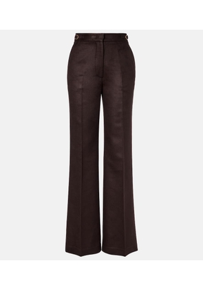 Gabriela Hearst Vesta silk flared pants