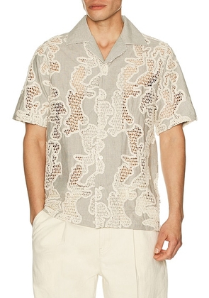 NN07 Juio Shirt in Deep Truffle - Brown. Size L (also in M, S, XL/1X, XXL/2X).