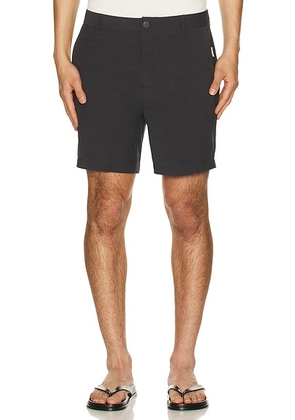 Onia 4-Way Stretch 7 Versatility Short in Charcoal - Charcoal. Size 30 (also in 32, 34, 36, 38).