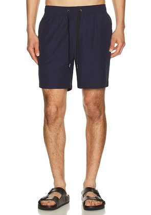 Onia Charles 7 Swim Trunk in Deep Navy - Navy. Size M (also in S, XL/1X).