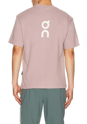 On Club-T in Heron - Mauve. Size M (also in ).