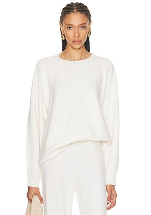 Lisa Yang Haily Sweater in Cream - Cream. Size 2 (also in ).