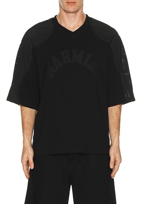 Nahmias Ollie Jersey in Black - Black. Size M (also in L, XL/1X, XXL/2X).