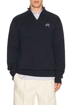 Malbon Golf Sorrel Sweater in Navy - Blue. Size L (also in S, M, XL/1X).