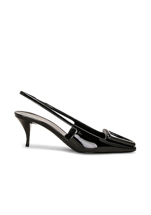 Saint Laurent 24 Slingback Pump in Nero - Black. Size 37 (also in 39, 39.5, 36).