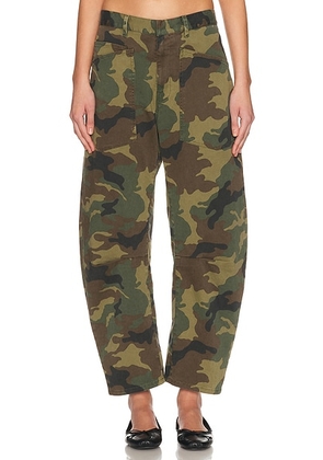NILI LOTAN Shon Pant in Camouflage - Army. Size 6 (also in 0).