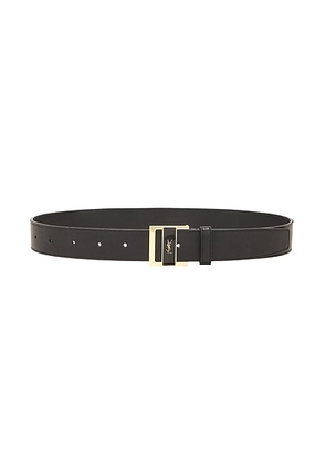 Saint Laurent Boucle Gio Belt in Nero - Black. Size 75 (also in 85, 65, 70, 90, 80).