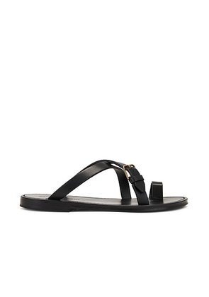 Saint Laurent Nomade Sandal in Nero - Black. Size 36.5 (also in 36, 38, 37.5, 38.5, 39).