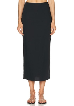 Marlies Grace Ocean Skirt in Black - Black. Size S (also in M).