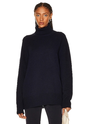 The Row Stepny Top in Dark Navy - Navy. Size M (also in L, S, XL, XS).