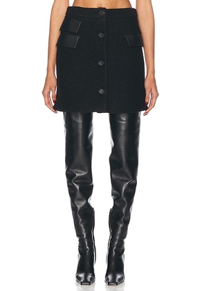 Proenza Schouler Mei Skirt in Black - Black. Size 6 (also in 4).