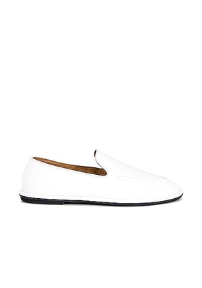 The Row Canal Loafers in Milk - White. Size 41 (also in 35.5).