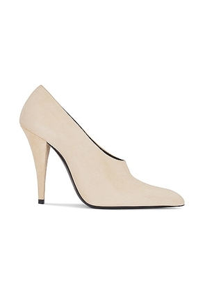Saint Laurent Nico Pump in Cream - Cream. Size 41 (also in ).