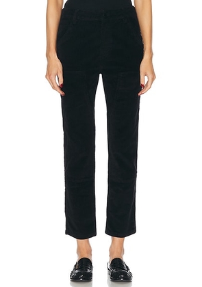 RENGGLI Corduroy Work Pant in Ink - Black. Size 30 (also in 32, 33, 34).