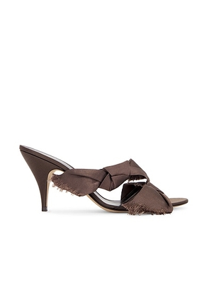 The Row Voluptas High Heel Sandal in Brown - Brown. Size 36.5 (also in 36, 37, 37.5, 40, 41).