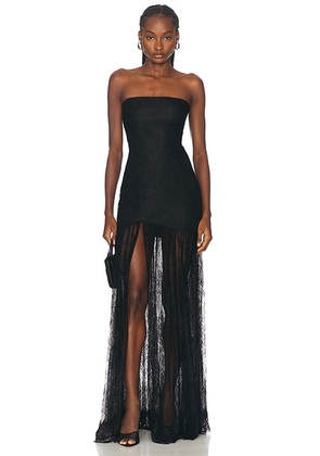 Retrofete Jeanette Dress in Black - Black. Size M (also in L, S, XL, XS).