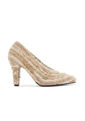 The Row Prudens Pump in Lama - Beige. Size 37.5 (also in 38, 36, 36.5).