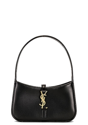 Saint Laurent Micro Le 5 A 7 Hobo Bag in Nero - Black. Size all.