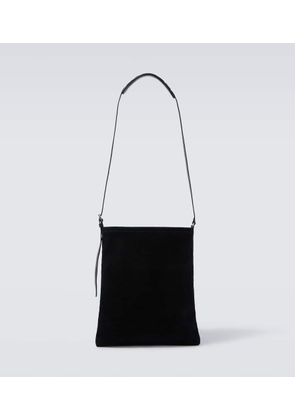 Dries Van Noten Suede messenger bag