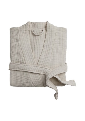 Parachute Cloud Cotton Robe in Bone - Cream. Size XS (also in ).