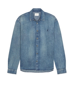 Saint Laurent Casual Shirt in Day Blue - Blue. Size XS (also in L).