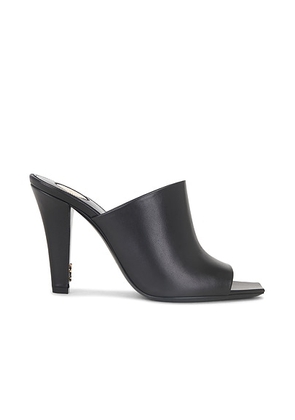 Saint Laurent Jill Mule Sandal in Nero - Black. Size 37 (also in 36.5, 38, 39, 40, 38.5, 41).