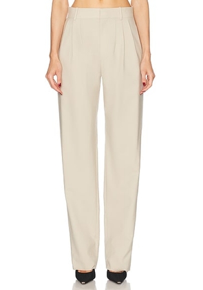Saint Laurent Tapered Trouser in Beige - Beige. Size 40 (also in 38).